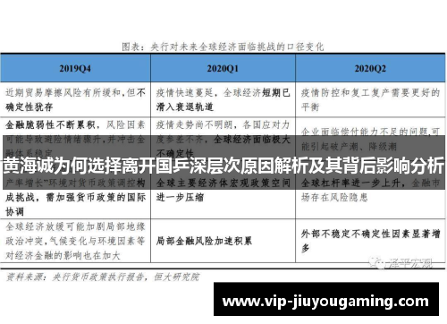 黄海诚为何选择离开国乒深层次原因解析及其背后影响分析